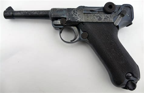 DWM German Military Luger 1914 Mfg Date All Original Used Rare