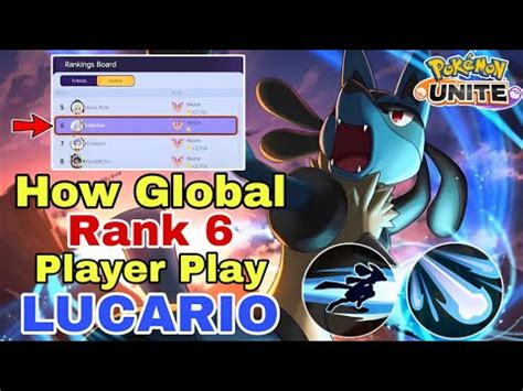 How Global Rank 6 Player Play LUCARIO Extreme Speed Bone Rush