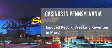 The state amended the horse racing law of 1995 in 2019. Casinos in Pennsylvania Enjoyed Record Breaking Revenues ...