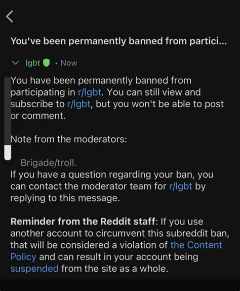 Youve Been Permanently Banned From Partici Vigbt Now You Have Been