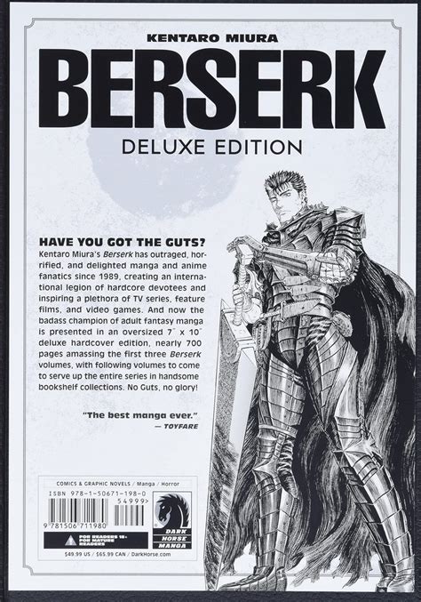 Berserk Deluxe Edition Volume 1 By Kentaro Miura 9781506711980