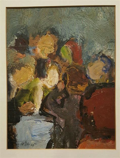 Vintage 1940 Early American Abstract Expressionist Henry Botkin
