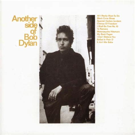 Discos Para História Another Side Of Bob Dylan De Bob Dylan 1964