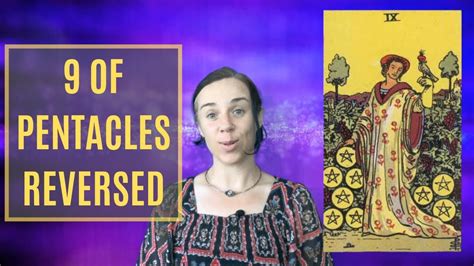Tarot card by card will help you master the cards in a hip, modern, and fun way! 9 of Pentacles Reversed-Tarot Card Meaning - YouTube