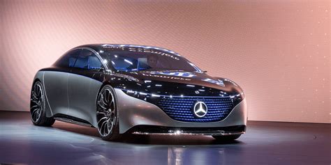 Vision Eqs Mercedes Gibt Ausblick Auf Elektrische Luxuslimousine
