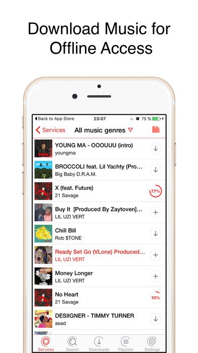 Find out the best offline music apps for iphone, including spotify, google play music, soundcloud app and other top answers suggested and ranked by the softonic's user community in 2020. App Shopper: Music Downloader and Free iMusic Offline (Music)