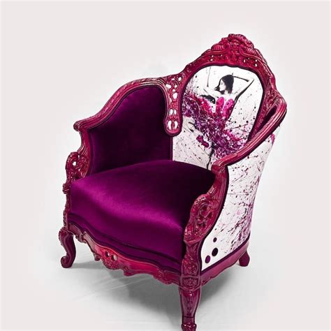 Purple Chair Etsy