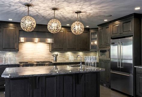 The most common kitchen light fixture material is metal. Choosing Best Light Fixtures for Kitchen | Home Interiors