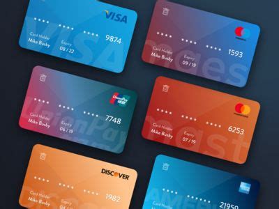 Be strategic about which type of card you use. Colorful Credit Card Templates | Credit card design, Loyalty card design, Debit card design