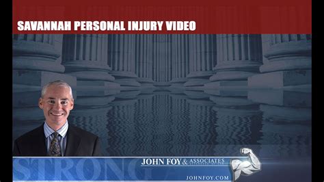 Personal Injury Attorney In Savannah Ga Youtube