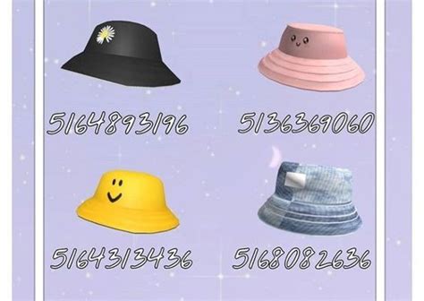 Bloxburg Hat Codes