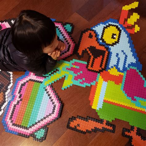 Vohoho Has Developed Worlds First Pixel Jigsaw Puzzles ， Never Fall Apart