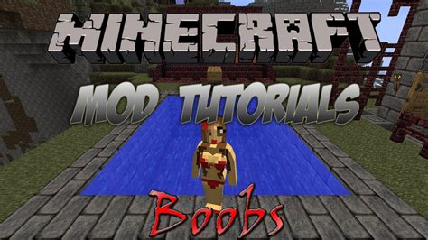 Minecraft 151 How To Instal The Boobs Mod Youtube