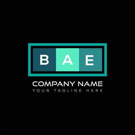 Diseño Creativo Del Logotipo De La Letra Bae Bae Un Diseño único
