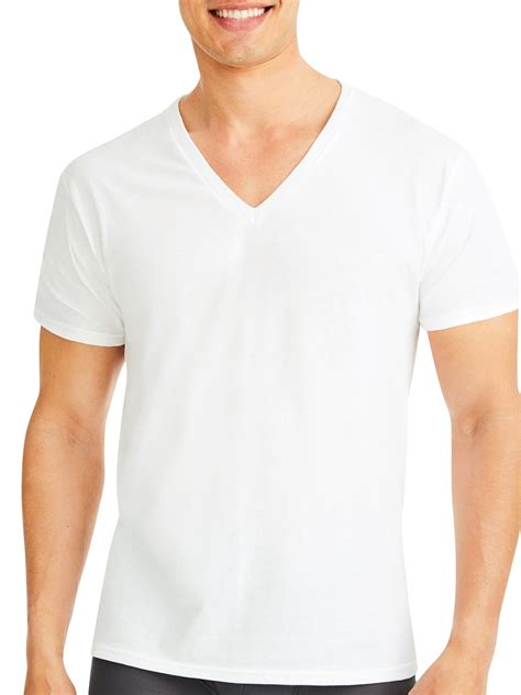 Hanes Hanes Super Value Pack White V Neck Comfortsoft T Shirts
