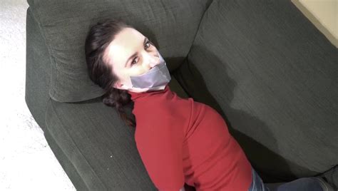 BoundHub Sophia Smith Tape Gagged And Taped Up