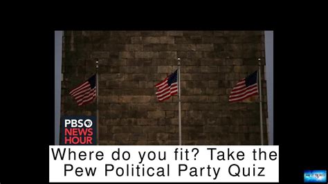 Where Do You Fit Take The Pew Political Party Quiz Youtube