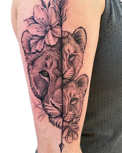 Aggregate 65 Lioness Tattoo With Cubs Latest Incdgdbentre