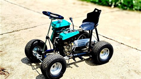 Build A Mini 120cc Go Kart At Home Youtube