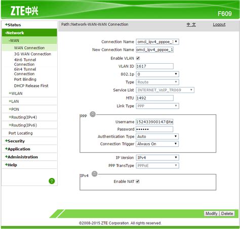 Forgot password to zte zxhn f609 router. Telkom IndiHome GPON ONT ZTE ZXHN F609 - Bukan konfigurasi ...