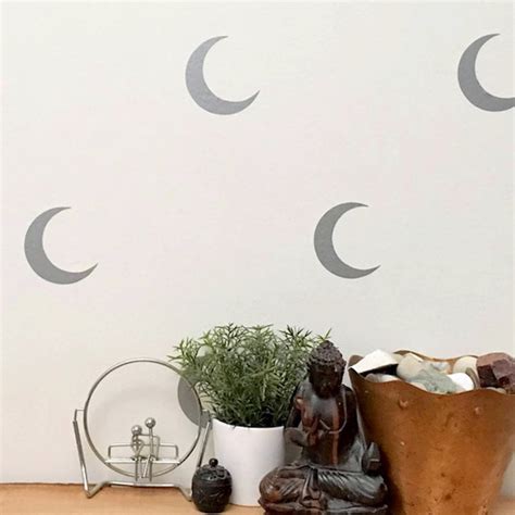 Celestial Crescent Moon Vinyl Wall Decals Cutouts Canada