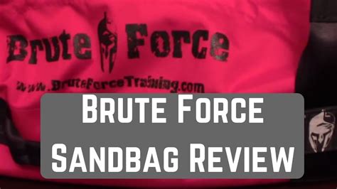 The brute force is the sadistic head of security who tortures inmates both physically and but in brute force? First Review of the Brute Force Training Sandbag - YouTube