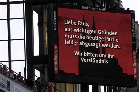 Köln gegen Mainz: Spiel wird am 13. Dezember nachgeholt