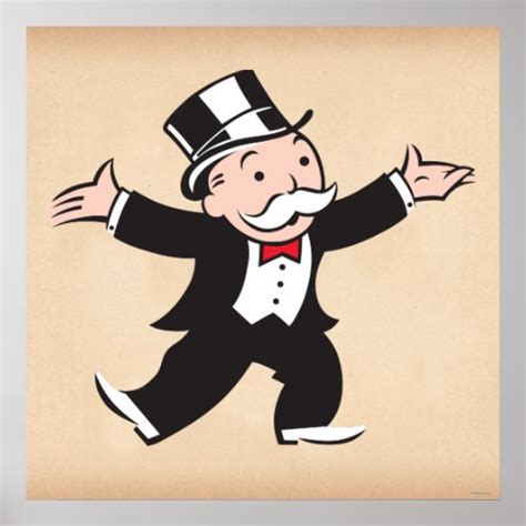 Rich Uncle Pennybags Poster Zazzle