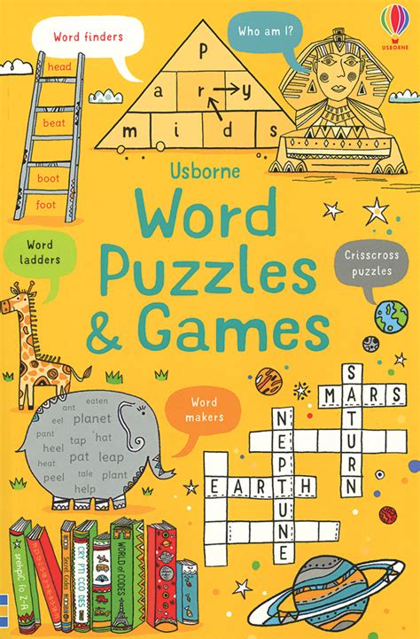 Word Puzzles And Games Geppettos Toys Usborne