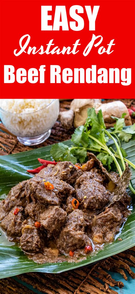 Making This Delicious Indonesian Classic Beef Rendang In The Instant