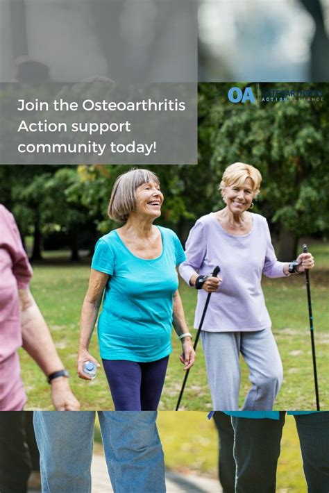 Join The Osteoarthritis Action Support Community Today On