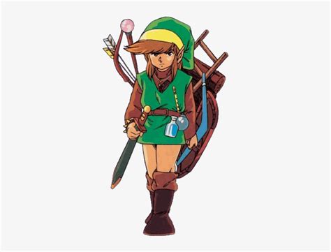 Items Legend Of Zelda Original Link Transparent Png 319x550 Free