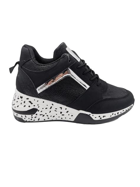 dame sneakers c131 black topsko dk