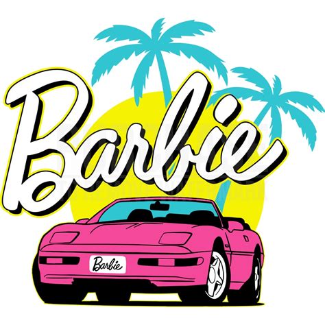 Barbie Malibu Logo SVG Barbie Girl Svg Hot Barbie Svg