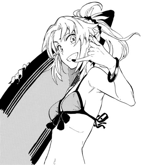 T Okada Mordred Fate Mordred Fate All Mordred Fateapocrypha Mordred Swimsuit Rider