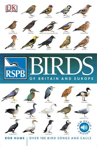 Rspb Birds Of Britain And Europe Over 100 Bird Songs And Calls Hume