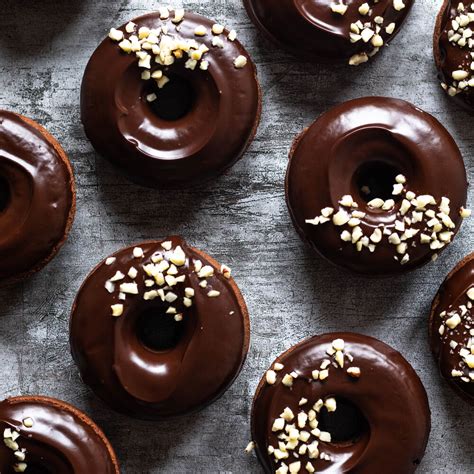 Chocolate Hazelnut Doughnuts Recipe The Feedfeed