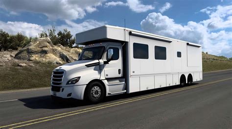 Freightliner Cascadia Nrc Rv Motorhome V14 American Truck Simulator