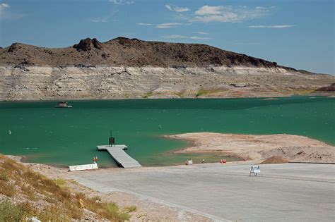 Lake Mead Drought Photograph By Jim Westscience Photo Library Fine