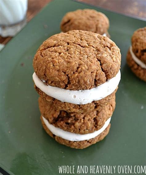 Copycat Oatmeal Creme Pies Whole And Heavenly Oven