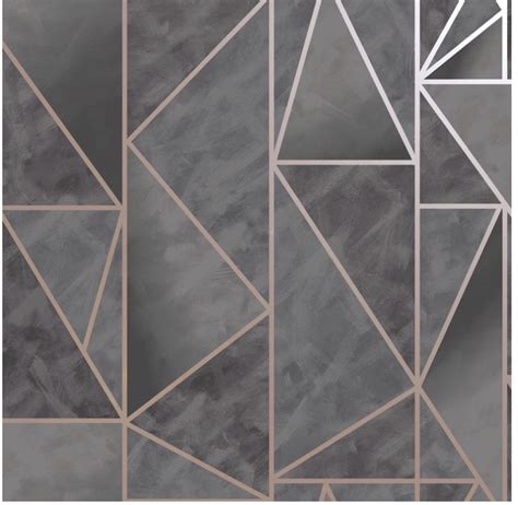 Charon Geometric Wallpaper By Holden Decor