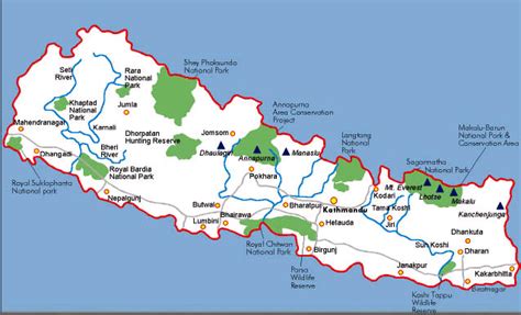 map of nepal tourist map of nepal travellers guide nepal map