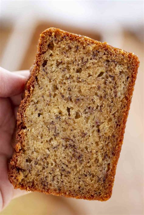 Easy Banana Bread Made With Ripe Bananas And Sour Cream Is The Perfect