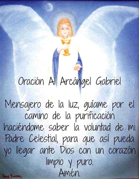 Oración Al Arcangel Gabriel Mejores Mensajes