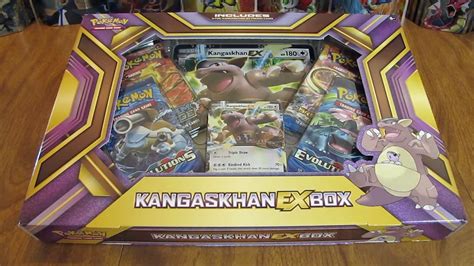 Pokemon Images Pokemon Trading Card Kangaskhan Ex Box
