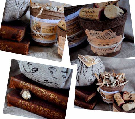 Винтажный декор торфяных горшочков. Идеи, мастер-классы. Обсуждение на Картинка - Винтажный декор торфяных горшочков. Идеи, мастер-классы. Обсуждение на