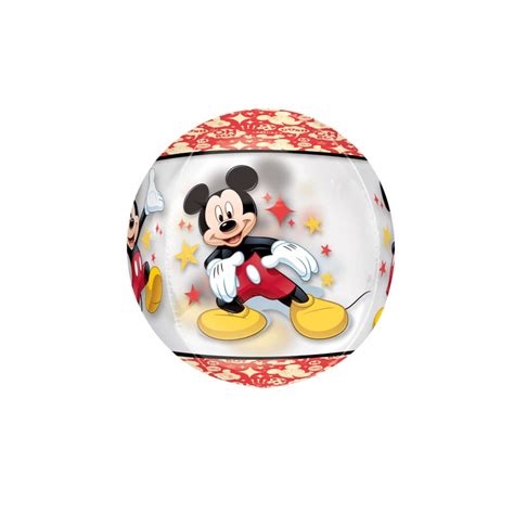 Ballon Mickey Mouse Rond 38 X 40 Cm