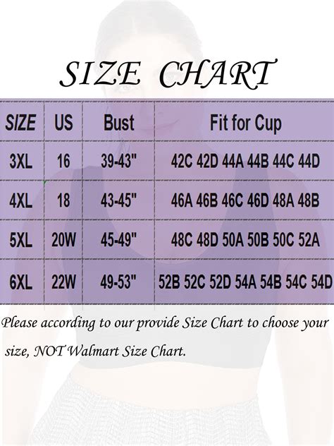 How To Measure Bra Size Chart