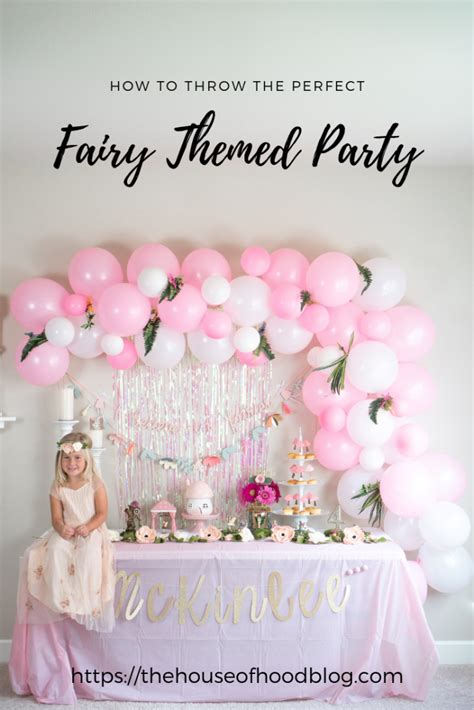 Mckinlees Fairy Themed Birthday Party Birthday Party Themes Fairy