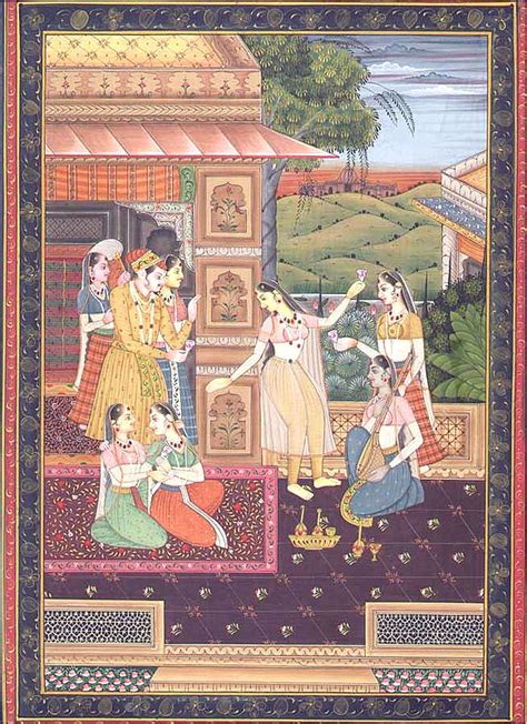 In The Royal Harem Exotic India Art